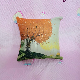 Mua Gối Tựa Lưng Sofa Kèm Ruột LIDACO  Chất Liệu Vải Bố  Kích Thước 45 x 45cm