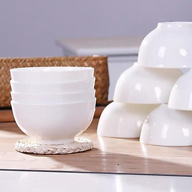 Mua Set 10 chiếc bát ăn cơm sứ trắng LOHACO