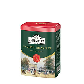 TRÀ AHMAD ANH QUỐC - BUỔI SÁNG (100g) pha ấm hộp thiếc - English Breakfast - Chắt lọc sự tinh túy