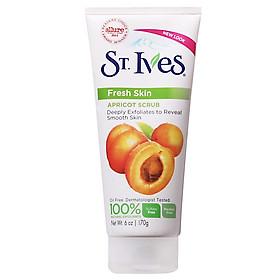 Sữa Rửa Mặt ST.IVES Tươi Mát Da Hương Mơ (170g) - 077043103609