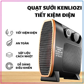 Quạt sưởi 2 chiều Kenliozi 3 chế độ - Máy sưởi đa năng điều hòa không khí