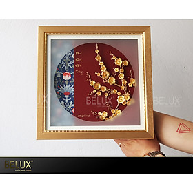 Mua Tranh phú quý cát tường dát vàng 24K