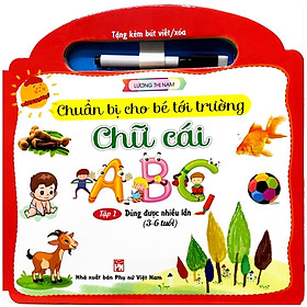 [Download Sách] Chuẩn bị cho bé tới trường chữ cái - Tập 1