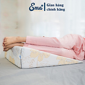 Mua Gối chống suy giãn tĩnh mạch EMA KT 65x60x18cm thế hệ 2 - giúp giảm sưng  phù nề  chuột rút  vọp bẻ do suy giãn tĩnh mạch