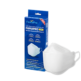 [THÙNG HỘP - FAMAPRO 4D] Khẩu trang y tế kháng khuẩn cao cấp Famapro 4D tiêu chuẩn KF94 (50 hộp/thùng)