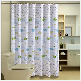Mua Rèm PhòngTắm  Rèm Cửa Chống Thấm Nước và Chống Nấm Mốc (Kèm móc)