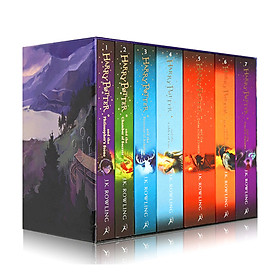 Harry Potter Box Set : Books # 1 to 7 - The Complete Collection Children - Bloomsbury UK Edition (Paperback) (English Book)