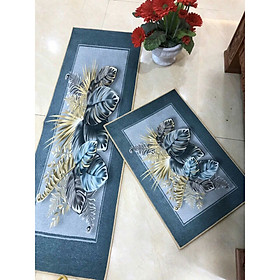 Mua Bộ 2 miếng thảm bếp 3D chống trơn bám sàn - Kích thước 120x40 và 60x40