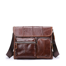 Túi đeo chéo nam DA BÒ THẬT phong cách mới - BEE GEE DCN9296