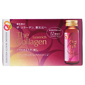 Nước uống đẹp da The Collagen Shiseido Luxerich (EXR) 10 lọ x 50ml