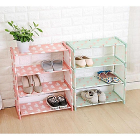 Mua Kệ Để Giày Dép Lắp Ráp Inox 4 Tầng Nhiều Hình