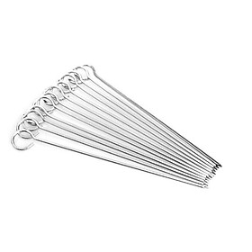 Mua Que xiên thịt Inox 10 chiếc