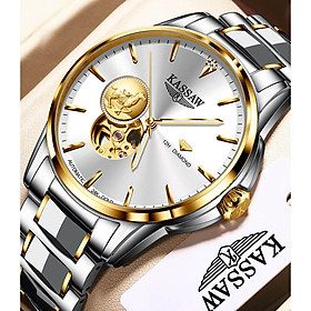 Đồng hồ nam chính hãng KASSAW K777-1 (Mạ vàng 24k)