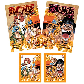 [Download Sách] Bộ Sách Tiểu Thuyết One Piece: Chuyện Về Ace (Tập 1 + Tập 2) - Tặng Kèm 2 Tấm Card Metalize