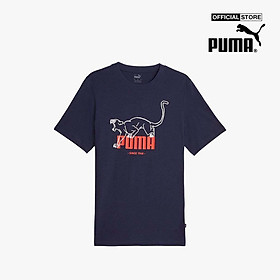 PUMA - Áo thun nam cổ tròn tay ngắn Graphics Animal 677190-0