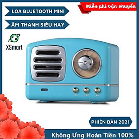 Mua Loa Bluetooth Không Dây Mini Siêu Độc Lạ XSmart Retro Bass HM11 Nâng Cấp Âm Thanh Cực Hay Kiểu Dáng Cổ Điển - Hàng Chính Hãng