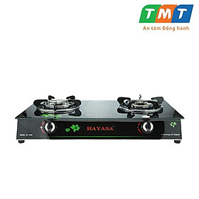 Mua  HÀNG CHÍNH HÃNG  Bếp gas đôi Hayasa HA-8060 điếu Inox 304  đầu đốt đồng  mặt kính cường lực chịu nhiệt