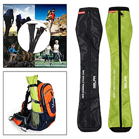 2x Oxford Hiking Stick Carry Bag Waterproof Trekking Walking Pole Bag