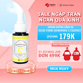 Serum dưỡng da Shiminaku C Sozai Farm Nhật Bản 20ml