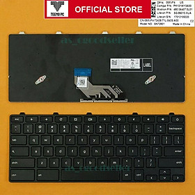 Bàn Phím Tương Thích Cho Laptop Dell Chromebook 11 Chromebook 11 - Hàng Nhập Khẩu New Seal TEEMO PC KEY596