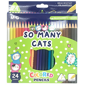 Bút Chì Màu Chuốt 24 Màu M&G AWP343A2 (12/144)