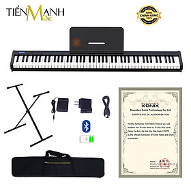 Hình ảnh Đàn Piano Điện Konix PH88S - Đàn, Chân, Bao, Nguồn - 88 Phím nặng Cảm ứng lực Có Loa PH88 Hàng Chính Hãng