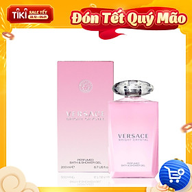 SỮA TẮM NỮ VERSACE BRIGHT CRYSTAL PERFUMED BATH & SHOWER GEL 200ML