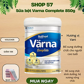 Sữa Bột Varna Complete Nutifood 850g – Dinh Dưỡng Tăng Cường Cho Người Ốm & Người Cao Tuổi
