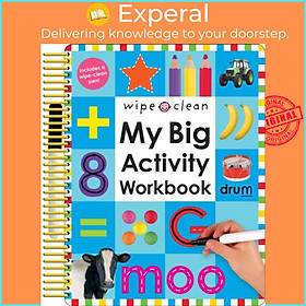 Sách - Wipe Clean: My Big Activity Workbook by Roger Priddy (UK edition, paperback)