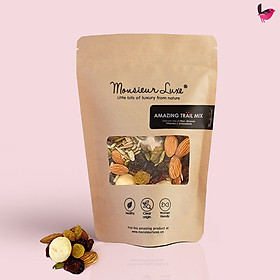 Luxe - Hỗn hợp Hạt trái Deluxe (DeLuxe TrailMix) 250g Giàu chất xơ, Tốt cho Mẹ Bầu