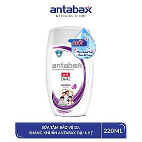 Sữa tắm bảo vệ da kháng khuẩn Antabax 220ml
