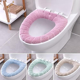 Mua Miếng Nỉ Lót Bồn Cầu Siêu Ấm Cho Mùa Đông