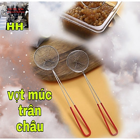 Mua Vợt lọc lưới múc vớt trân châu topping cán đỏ to nhỏ đẹp giá rẻ tiện dụng