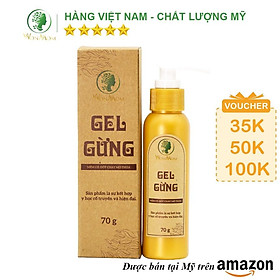 Gel Gừng Thảo Dược Massage Tan Mỡ Bụng Sau Sinh Wonmom 70g