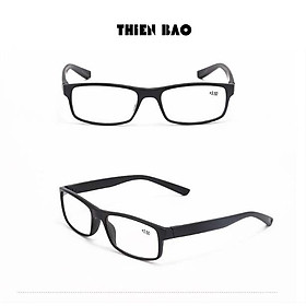 Kính lão thị , viễn thị loại cao cấp Đen Nhám cực đẹp, tròng chuẩn độ NAM NỮ Nhật bản loại I KVD034 hàng đẹp TR90