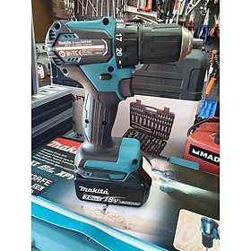 MÁY KHOAN VẶN VÍT DÙNG PIN 18V (23N.M/40N.M) MAKITA DDF483RFE (2 PINLION 18V/3.0AH 1 ĐẾ SẠC NHANH.)- HÀNG CHÍNH HÃNG