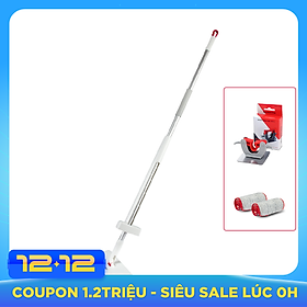 Bộ Cây Lau Nhà Tự Vắt Thông Minh Đa Năng Parroti Magic MG01 Cao Cấp - Tặng Thêm 1 Móc Treo và 1 Miếng Lau