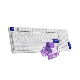 Mua Bàn phím cơ AKKO 3098B Multi-modes Blue on White  Mới  hàng chính hãng