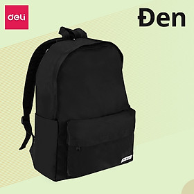 Balo Chống Gù Có Nắp Cho Bé Trai Bé Gái Deli Cặp Sách Học Sinh Vải Oxford Siêu Nhẹ Chống Nước Bụi