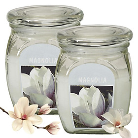 Mua Combo 2 hũ nến thơm Bolsius nhập khẩu Châu Âu Magnolia 305g - hoa mộc lan