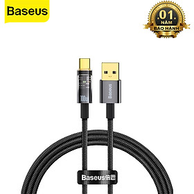 Mua Cáp Sạc Tự Ngắt Siêu Nhanh 100w USB to Type-C Baseus Gen2 Auto Power-Off Có Đèn Led Báo Hiệu - Hàng Chính Hãng