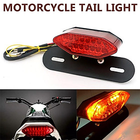 Đèn LED báo tín hiệu gắn đuôi xe Harley Cafe Racer Honda KTM z1000