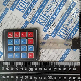 Mua bảng phím điều khiển  keypad 4x4 ma trận phím siêu mỏng kde0292