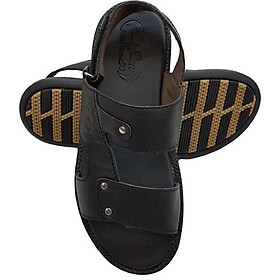 Sandal nam biggben da bò thật cao cấp sd25