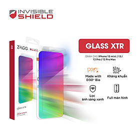 Mua Kính dán màn hình InvisibleShield Glass XTR D3O cho iPhone 13 series - Hàng chính hãng
