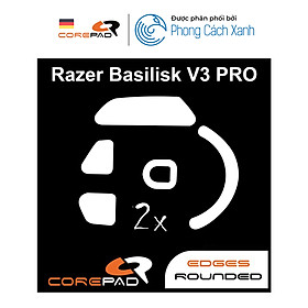 Hình ảnh Feet chuột PTFE Corepad Skatez PRO Razer Basilisk V3 Pro (2 bộ) - Hàng Chính Hãng