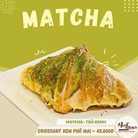 Bánh Croissant Phô Mai Matcha