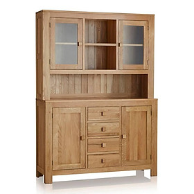 Mua Tủ Chén Cao Oakdale Lớn Gỗ Sồi Ibie DSCTLDALO (135 x 42 cm)