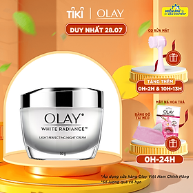 Kem dưỡng trắng da ban đêm Olay White Radiance Light Perfecting Night Cream 50g
