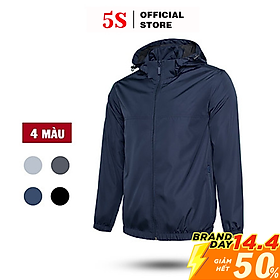 Áo Khoác Nam 5S Cao Cấp 2 Lớp Vải Dù Ấm Áp Cản Gió, Chống Nước Hiêu Quả Nhiều Màu